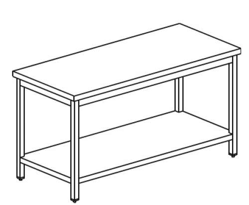  Masa de lucru inox model-TL 8-6